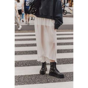 Mikuta The White Long Ruffle Skirt Taille: XL Jupes longues Outlet Femme Blanche - Publicité Mikuta The White Long Ruffle Skirt Taille: XL Jupes longues Outlet Femme Blanche - Publicité