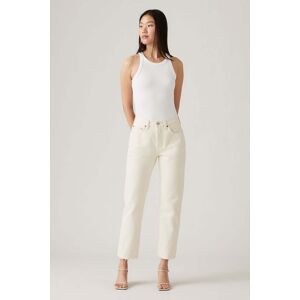 Levis Levi's 501® Crop Jeans White Taille: W31L28 Jeans droits Outlet Femme Blanche - Publicité Levis Levi's 501® Crop Jeans White Taille: W31L28 Jeans droits Outlet Femme Blanche - Publicité