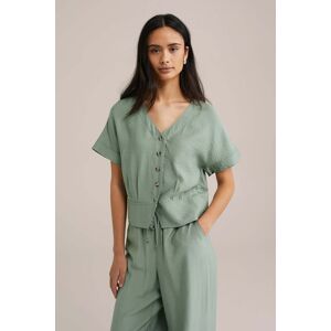 We Fashion Blouse Light Green Taille: XL Chemisiers Outlet Femme Vert - Publicité We Fashion Blouse Light Green Taille: XL Chemisiers Outlet Femme Vert - Publicité