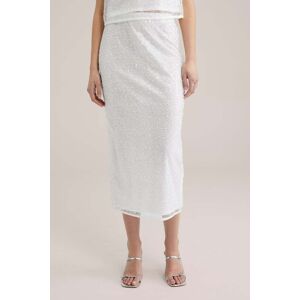 We Fashion Skirt Medium Length White Taille: M Jupes Outlet Femme Blanche - Publicité We Fashion Skirt Medium Length White Taille: M Jupes Outlet Femme Blanche - Publicité