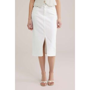 We Fashion Skirt Medium Length Off-white Taille: XL Jupes Outlet Femme Blanc - Publicité We Fashion Skirt Medium Length Off-white Taille: XL Jupes Outlet Femme Blanc - Publicité