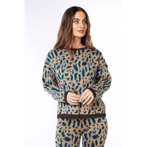 Esqualo Sweater Leopard Jacquard Print Taille: XL Pulls en Maille Outlet Femme - Publicité Esqualo Sweater Leopard Jacquard Print Taille: XL Pulls en Maille Outlet Femme - Publicité
