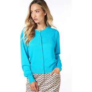 Esqualo Cardigan Puff Slve Basic Knit Peacock Blue Taille: S Cardigans Outlet Femme Bleu - Publicité Esqualo Cardigan Puff Slve Basic Knit Peacock Blue Taille: S Cardigans Outlet Femme Bleu - Publicité