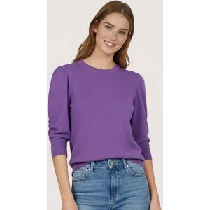 Esqualo Sweater Short Puff Slv Basic Knit Deep Lavender Taille: XS Pulls Outlet Femme - Publicité Esqualo Sweater Short Puff Slv Basic Knit Deep Lavender Taille: XS Pulls Outlet Femme - Publicité