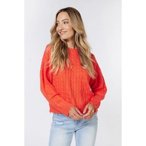 Esqualo Sweater Cables Raw Edge Orange Taille: XXL Pulls en Maille Outlet Femme Orange - Publicité Esqualo Sweater Cables Raw Edge Orange Taille: XXL Pulls en Maille Outlet Femme Orange - Publicité