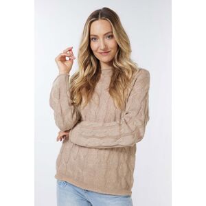 Esqualo Sweater Cables Turtle Neck Camel Taille: S Pulls en Maille Outlet Femme Marron - Publicité Esqualo Sweater Cables Turtle Neck Camel Taille: S Pulls en Maille Outlet Femme Marron - Publicité