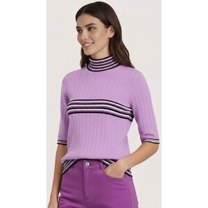 Esqualo Top Col Scalloped Edges Lilac Taille: S Pulls Outlet Femme Mauve - Publicité Esqualo Top Col Scalloped Edges Lilac Taille: S Pulls Outlet Femme Mauve - Publicité
