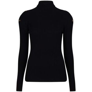 Esqualo Top Rib Slv/lss Buttons Col Black Taille: S Pulls en Maille Outlet Femme Le Noir - Publicité Esqualo Top Rib Slv/lss Buttons Col Black Taille: S Pulls en Maille Outlet Femme Le Noir - Publicité