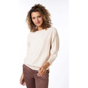 Esqualo Sweater Batwing Lurex Light Sand Taille: S Pulls Outlet Femme Marron - Publicité Esqualo Sweater Batwing Lurex Light Sand Taille: S Pulls Outlet Femme Marron - Publicité