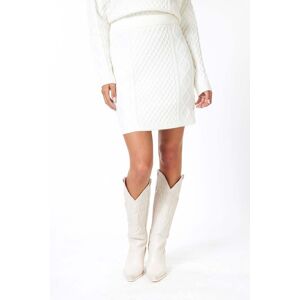 Esqualo Skirt Cable Off White Taille: S Mini Jupes Outlet Femme Blanche - Publicité Esqualo Skirt Cable Off White Taille: S Mini Jupes Outlet Femme Blanche - Publicité