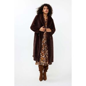 Esqualo Coat Shawl Collar Fake Fur Chocolate Taille: 38 Manteaux en fausse fourrure Outlet Femme Marron - Publicité Esqualo Coat Shawl Collar Fake Fur Chocolate Taille: 38 Manteaux en fausse fourrure Outlet Femme Marron - Publicité