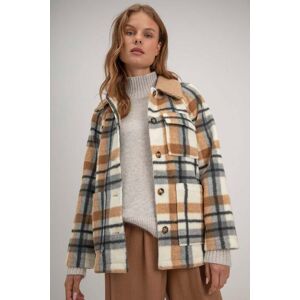 Josephine & Co Sean Jacket Sand Check Taille: 44 Vestes Outlet Femme Marron - Publicité Josephine & Co Sean Jacket Sand Check Taille: 44 Vestes Outlet Femme Marron - Publicité
