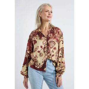 Josephine & Co Anouska Blouse Camel Print Taille: 40 Chemisiers Outlet Femme Marron - Publicité Josephine & Co Anouska Blouse Camel Print Taille: 40 Chemisiers Outlet Femme Marron - Publicité