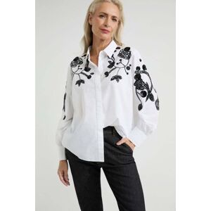 Josephine & Co Faith Blouse Paillet White Taille: 42 Chemisiers Outlet Femme Blanche - Publicité Josephine & Co Faith Blouse Paillet White Taille: 42 Chemisiers Outlet Femme Blanche - Publicité