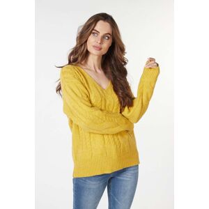 Esqualo Sweater Cables V-neck Warm Olive Taille: S Pulls en Maille Outlet Femme Vert - Publicité Esqualo Sweater Cables V-neck Warm Olive Taille: S Pulls en Maille Outlet Femme Vert - Publicité