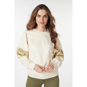 Esqualo Sweater Sequins Beige Taille: S Pulls Outlet Femme Marron - Publicité Esqualo Sweater Sequins Beige Taille: S Pulls Outlet Femme Marron - Publicité