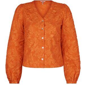 Esqualo Blouse Fancy Flower Jacquard Pumpkin Taille: 36 Chemisiers Outlet Femme Orange - Publicité Esqualo Blouse Fancy Flower Jacquard Pumpkin Taille: 36 Chemisiers Outlet Femme Orange - Publicité
