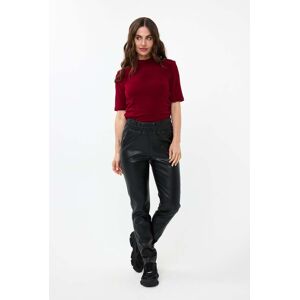 Esqualo Top Wrinkled Waist Wine Red Taille: S Chemises Outlet Femme Rouge - Publicité Esqualo Top Wrinkled Waist Wine Red Taille: S Chemises Outlet Femme Rouge - Publicité
