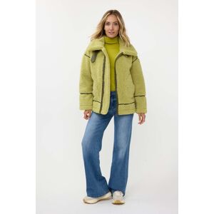 Esqualo Jacket Bonded Suede Fake Fur Leaf Green Taille: 36 Vestes Outlet Femme Vert - Publicité Esqualo Jacket Bonded Suede Fake Fur Leaf Green Taille: 36 Vestes Outlet Femme Vert - Publicité