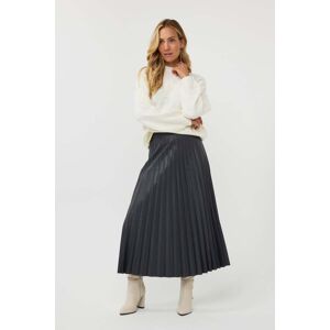 Esqualo Skirt Plisse Vegan Leather Grey Taille: 44 Jupes en cuir Outlet Femme Gris - Publicité Esqualo Skirt Plisse Vegan Leather Grey Taille: 44 Jupes en cuir Outlet Femme Gris - Publicité
