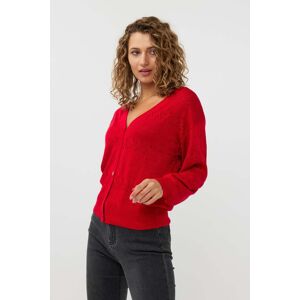 Esqualo Cardigan S/slv Lurex Red Taille: S Vestes Outlet Femme Rouge - Publicité Esqualo Cardigan S/slv Lurex Red Taille: S Vestes Outlet Femme Rouge - Publicité
