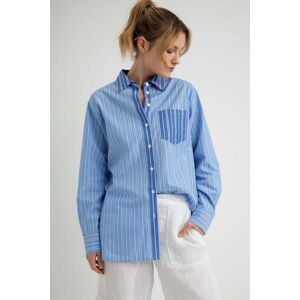 Josephine & Co Doris Blouse Light Blue Stripe Taille: 34 Chemises à boutons Outlet Femme Bleu - Publicité Josephine & Co Doris Blouse Light Blue Stripe Taille: 34 Chemises à boutons Outlet Femme Bleu - Publicité