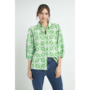 Josephine & Co Devan Blouse Parrot Green Taille: 34 Chemisiers Outlet Femme Vert - Publicité Josephine & Co Devan Blouse Parrot Green Taille: 34 Chemisiers Outlet Femme Vert - Publicité