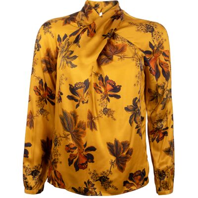 AllSaints Zola Lilly Top Gold Taille: 8 Chemisiers Outlet Femme Jaune - Publicité AllSaints Zola Lilly Top Gold Taille: 8 Chemisiers Outlet Femme Jaune - Publicité