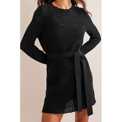 Boden Crochet Knit Dress Black Taille: 12R Robes Mini Outlet Femme Le Noir - Publicité Boden Crochet Knit Dress Black Taille: 12R Robes Mini Outlet Femme Le Noir - Publicité