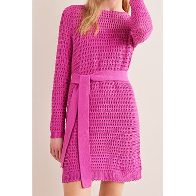 Boden Crochet Knit Dress Rose Violet Taille: 16R Robes Mini Outlet Femme Rose - Publicité Boden Crochet Knit Dress Rose Violet Taille: 16R Robes Mini Outlet Femme Rose - Publicité
