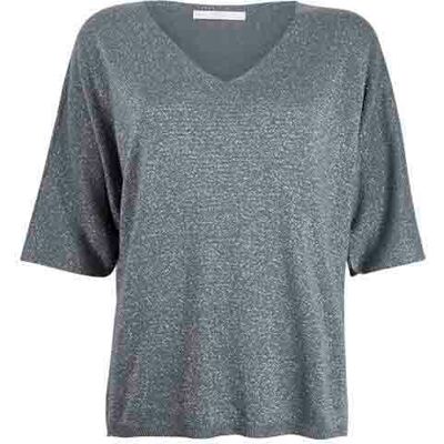 DIDI Pullover Shine, Lurex Dark Sage Green Taille: 46-48 Pulls Outlet Femme Vert - Publicité DIDI Pullover Shine, Lurex Dark Sage Green Taille: 46-48 Pulls Outlet Femme Vert - Publicité