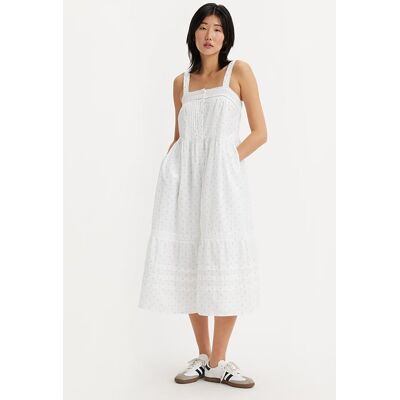 Levis Levi's Cici Mini Dress White Taille: M Robes Outlet Femme Blanche - Publicité Levis Levi's Cici Mini Dress White Taille: M Robes Outlet Femme Blanche - Publicité