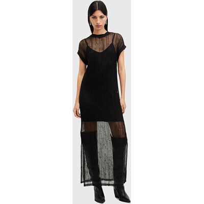 AllSaints Giana Dress Black Taille: 10 Robes longues Outlet Femme Le Noir - Publicité AllSaints Giana Dress Black Taille: 10 Robes longues Outlet Femme Le Noir - Publicité