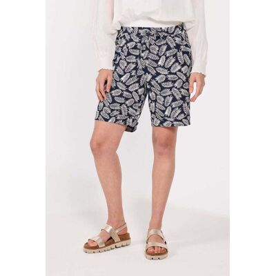 DIDI Travel Bermuda Volare Print Darkblue With Feathers Print Taille: 34 Shorts de Sport Outlet Femme Bleu - Publicité DIDI Travel Bermuda Volare Print Darkblue With Feathers Print Taille: 34 Shorts de Sport Outlet Femme Bleu - Publicité