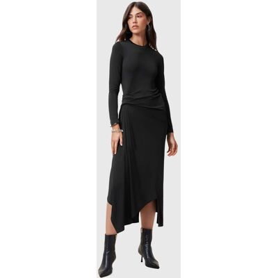 AllSaints Rivi Dress Black Taille: 6 Robes Outlet Femme Le Noir - Publicité AllSaints Rivi Dress Black Taille: 6 Robes Outlet Femme Le Noir - Publicité