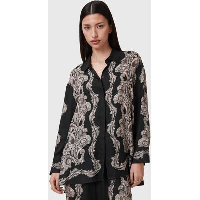 AllSaints Bernie Shirt Lita Black Taille: 8 Chemises à boutons Outlet Femme Le Noir - Publicité AllSaints Bernie Shirt Lita Black Taille: 8 Chemises à boutons Outlet Femme Le Noir - Publicité