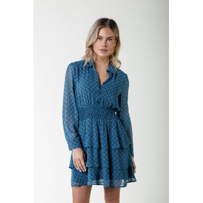 Colourful Rebel Sacha Small Geo Shirt Dress Ls Dark Petrol Taille: XS Robes Chemises Outlet Femme - Publicité Colourful Rebel Sacha Small Geo Shirt Dress Ls Dark Petrol Taille: XS Robes Chemises Outlet Femme - Publicité