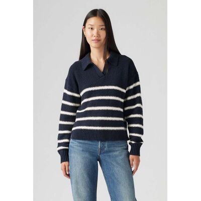 Levis Levi's Satellite Polo Sweater Marine Stripe Taille: XS Pulls en Maille Outlet Femme - Publicité Levis Levi's Satellite Polo Sweater Marine Stripe Taille: XS Pulls en Maille Outlet Femme - Publicité