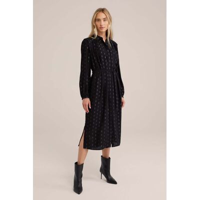 We Fashion Dress Mid Length Black Taille: XL Robes Chemises Outlet Femme Le Noir - Publicité We Fashion Dress Mid Length Black Taille: XL Robes Chemises Outlet Femme Le Noir - Publicité