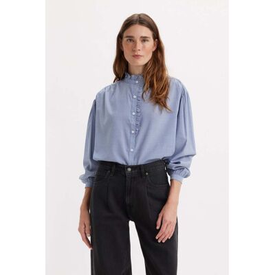 Levis Levi's Karly Blouse Nb Chambray Taille: S Chemisiers Outlet Femme - Publicité Levis Levi's Karly Blouse Nb Chambray Taille: S Chemisiers Outlet Femme - Publicité