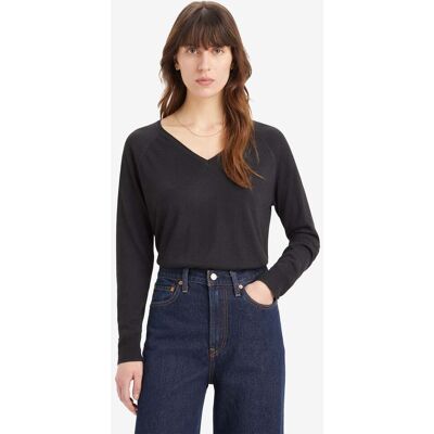 Levis Levi's Petal Vneck Sweater Caviar Lightweight Taille: L Pulls Outlet Femme - Publicité Levis Levi's Petal Vneck Sweater Caviar Lightweight Taille: L Pulls Outlet Femme - Publicité