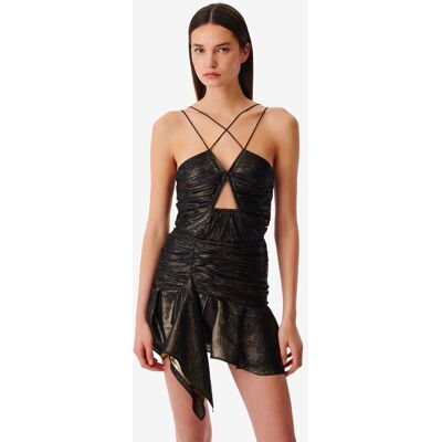 IRO Paris Nikki Black/gold Taille: M Robes Mini Outlet Femme Le Noir - Publicité IRO Paris Nikki Black/gold Taille: M Robes Mini Outlet Femme Le Noir - Publicité