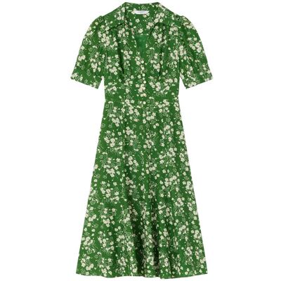 LK Bennett Dr Sophie Wildflower Dr Green Taille: 6 Robes Outlet Femme Vert - Publicité LK Bennett Dr Sophie Wildflower Dr Green Taille: 6 Robes Outlet Femme Vert - Publicité