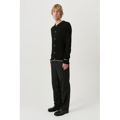 Soulland Paul Longsleeved Polo Black Multi Taille: XL/XXL Cardigans Outlet Unisex Le Noir - Publicité Soulland Paul Longsleeved Polo Black Multi Taille: XL/XXL Cardigans Outlet Unisex Le Noir - Publicité