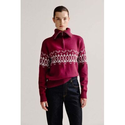 Josephine & Co Lydia Sweater Grey Print Taille: XS Pulls en Maille Outlet Femme Gris - Publicité Josephine & Co Lydia Sweater Grey Print Taille: XS Pulls en Maille Outlet Femme Gris - Publicité