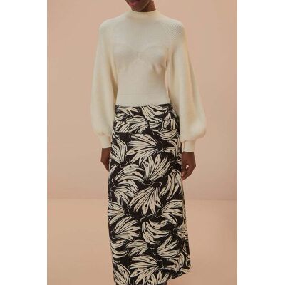 FARM Rio Black Bossa Banana Low Waisted Maxi Skirt Taille: XS Jupes longues Outlet Femme Noir - Publicité FARM Rio Black Bossa Banana Low Waisted Maxi Skirt Taille: XS Jupes longues Outlet Femme Noir - Publicité