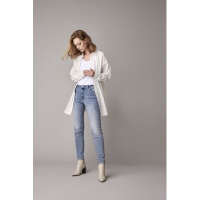 Summum Woman Skinny Pure Stretch Mid Denim Taille: 32 Jeans skinny Outlet Femme Bleu - Publicité Summum Woman Skinny Pure Stretch Mid Denim Taille: 32 Jeans skinny Outlet Femme Bleu - Publicité