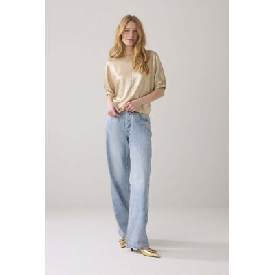 Summum Woman Batwing Boxy Top Metallic Sweat Fluid Soft Camel Taille: L Chemises Outlet Femme Marron - Publicité Summum Woman Batwing Boxy Top Metallic Sweat Fluid Soft Camel Taille: L Chemises Outlet Femme Marron - Publicité