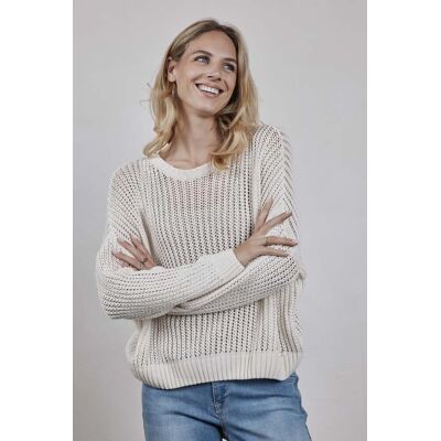 DIDI Pullover Alessia Ecru Taille: 34-36 Pulls en Maille Outlet Femme Marron - Publicité DIDI Pullover Alessia Ecru Taille: 34-36 Pulls en Maille Outlet Femme Marron - Publicité
