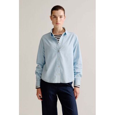 Josephine & Co Lina Blouse Light Jeans Taille: 42 Chemises à boutons Outlet Femme - Publicité Josephine & Co Lina Blouse Light Jeans Taille: 42 Chemises à boutons Outlet Femme - Publicité